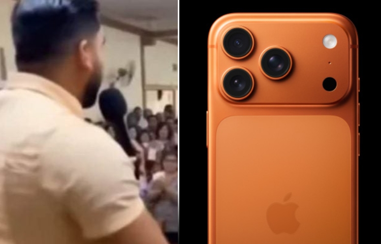 Pastor desata polémica al exigir a feligreses cubrir un iPhone para él y su esposa