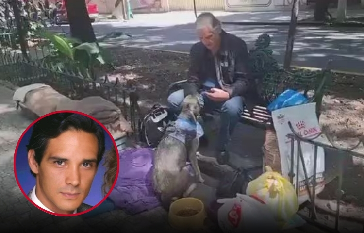 Alejandro Landero, ex galán de telenovelas, se encuentra en situación de calle en Ciudad de México
