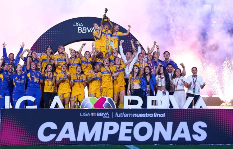 Tigres Femenil son campeonas del Apertura 2025 tras vencer al América