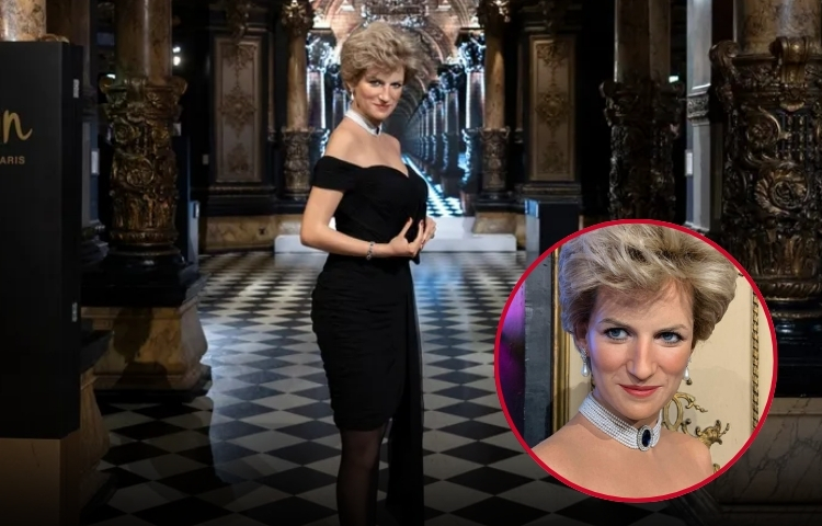 París presenta figura de Lady Di con su icónico ‘vestido de la venganza’