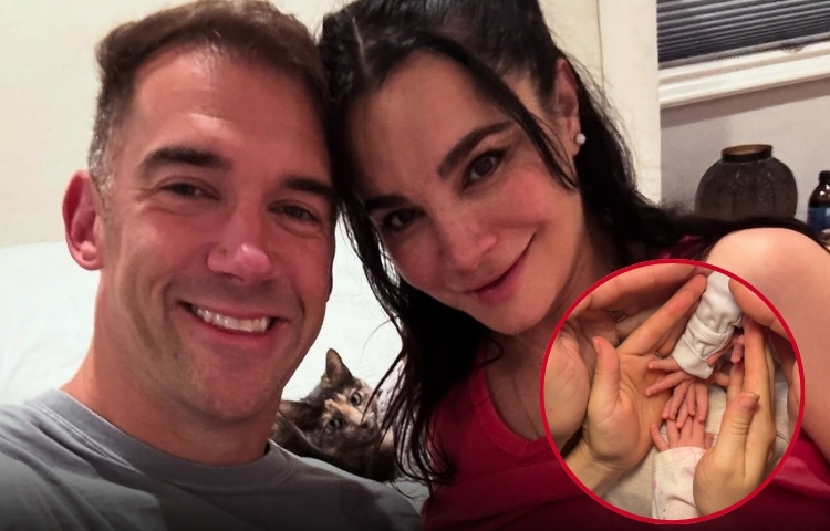 Nacen las gemelas de Martha Higareda y Lewis Howes luego de un parto con dificultades