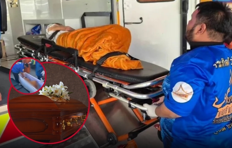 Mujer dada por muerta es hallada con vida dentro de su ataúd en Tailandia