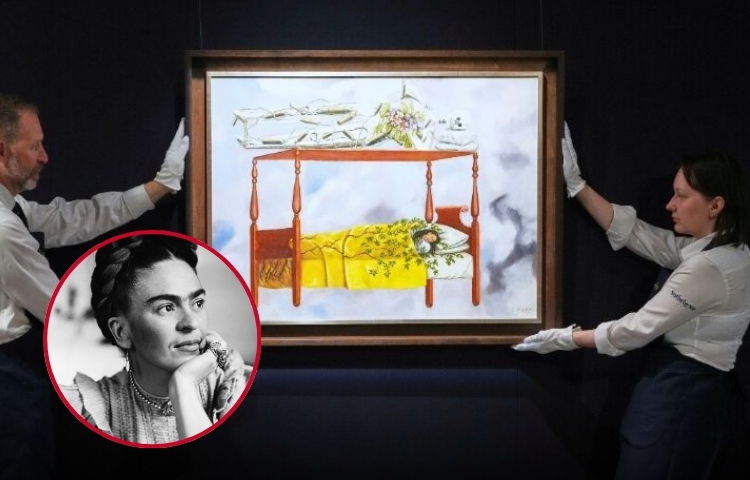 ‘El sueño (La cama)’ de Frida Kahlo saldrá a subasta y atrae la atención del mundo del arte