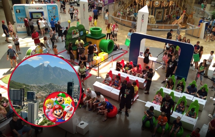 Diversión asegurada en Paseo La Fe con el Nintendo Mall Tour