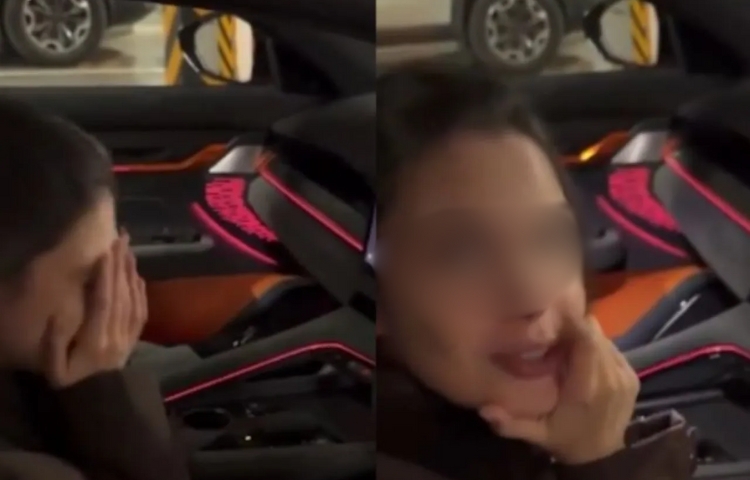 Mujer desprecia el regalo de su novio al no ser el Porsche que esperaba