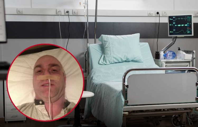 Hombre engaña a amigos y familiares fingiendo cáncer con un cable de iPhone en la nariz