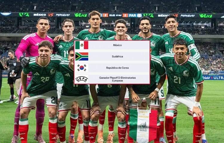 ¡México alza el telón del Mundial! Quedaron definidos grupos del Mundial 2026