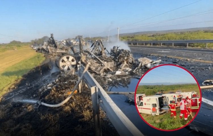 Familia resulta afectada tras choque mortal en la carretera Victoria–Tampico
