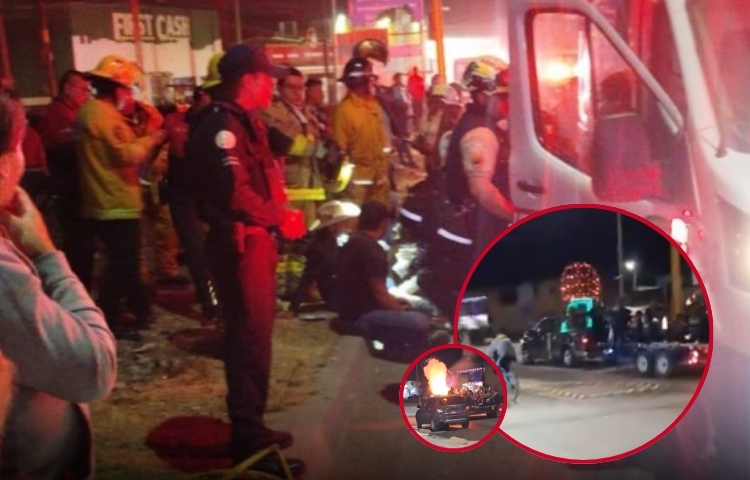Accidente con pirotecnia interrumpe festejo guadalupano y deja seis lesionados en León