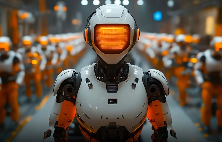 China presenta robot militar capaz de replicar movimientos de soldados humanos