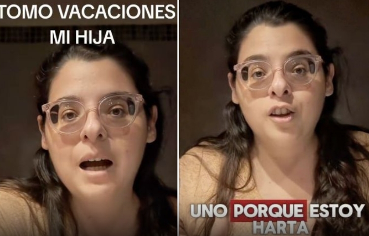 Madre genera polémica tras anunciar que se tomará tres meses de ‘vacaciones’ de su hija