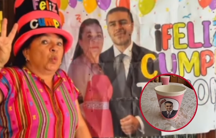 Fiesta temática para mamá seguidora de García Harfuch se vuelve tendencia