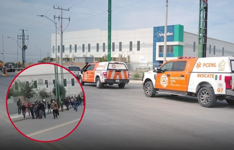 Fuga de gas obliga al desalojo de varias empresas en Apodaca