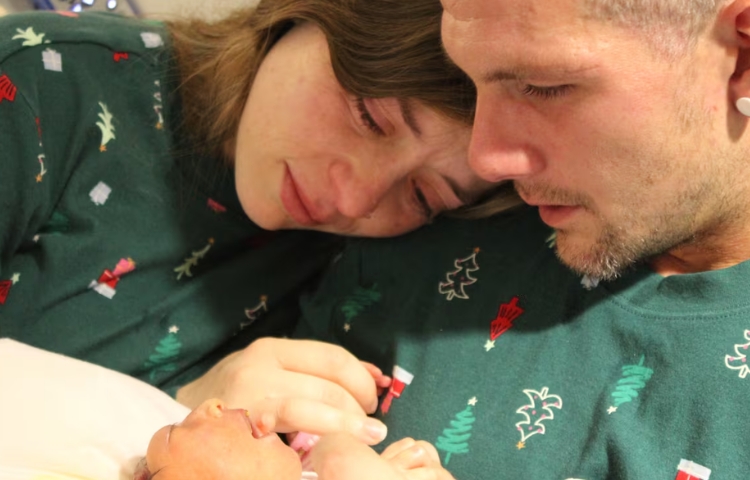 Sabía que su bebé no sobreviviría pero continuó el embarazo para donar órganos