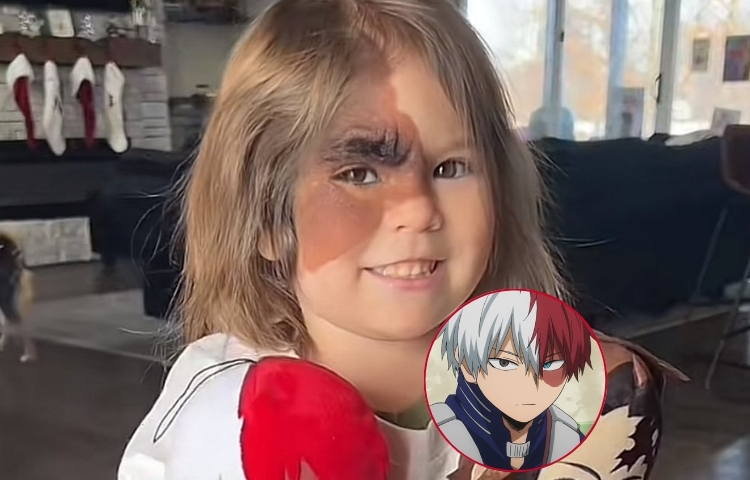 Crunchyroll le cumplió el sueño a una niña de 3 años fan de personaje de anime