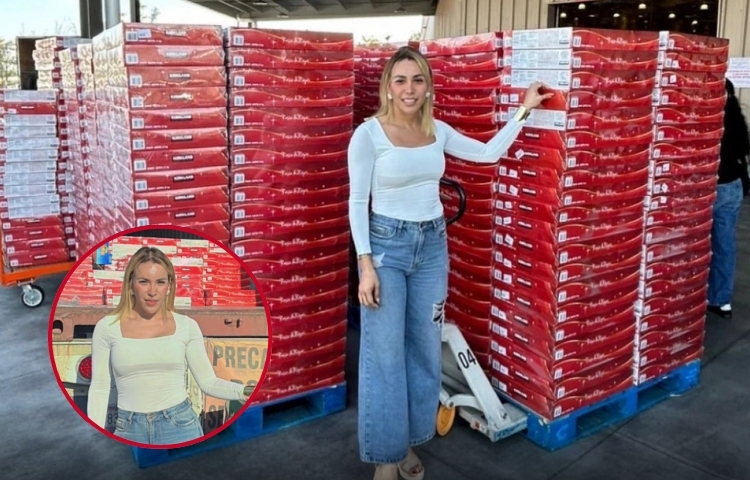 Influencer documenta y compra de mil Roscas de Reyes para su reventa