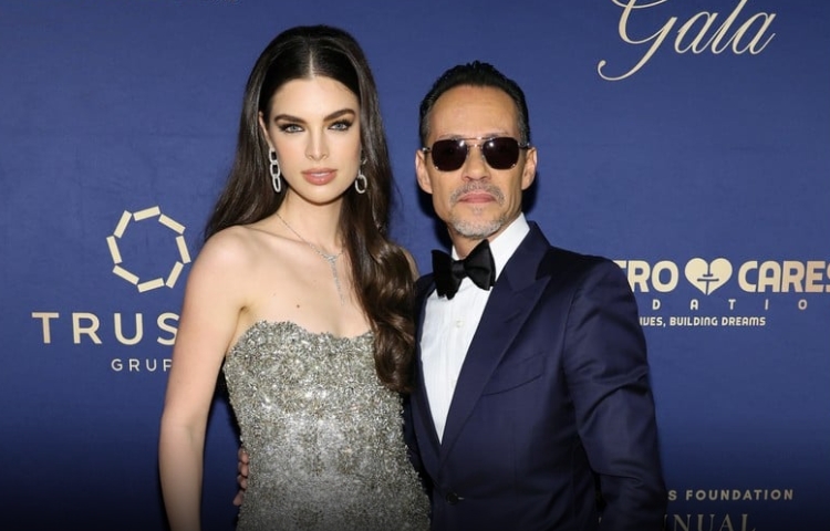 Marc Anthony y Nadia Ferreira anuncian embarazo en redes sociales