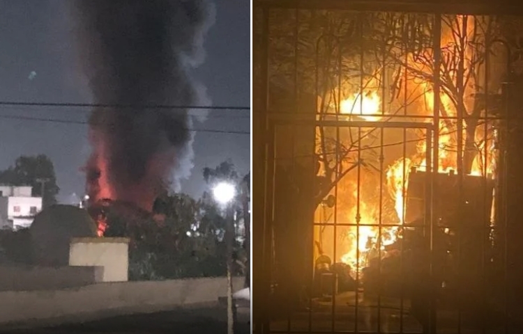 Incendio en vivienda de Paseo de las Flores provoca alarma en Apodaca