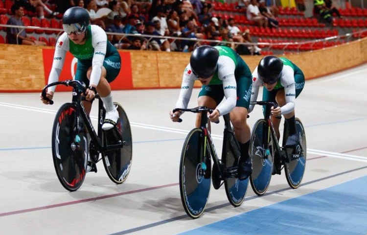 México gana oro en el Panamericano de Ciclismo de Pista en Chile