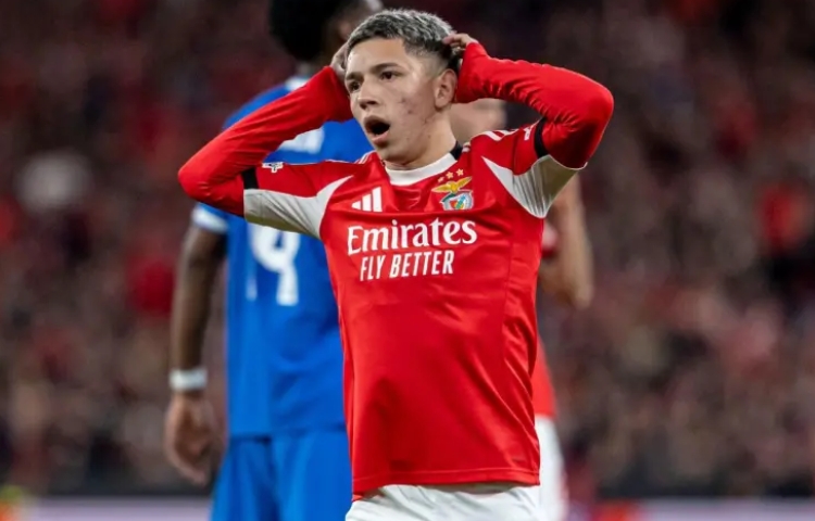 UEFA castiga a Gianluca Prestianni tras denuncia de Vinícius Júnior