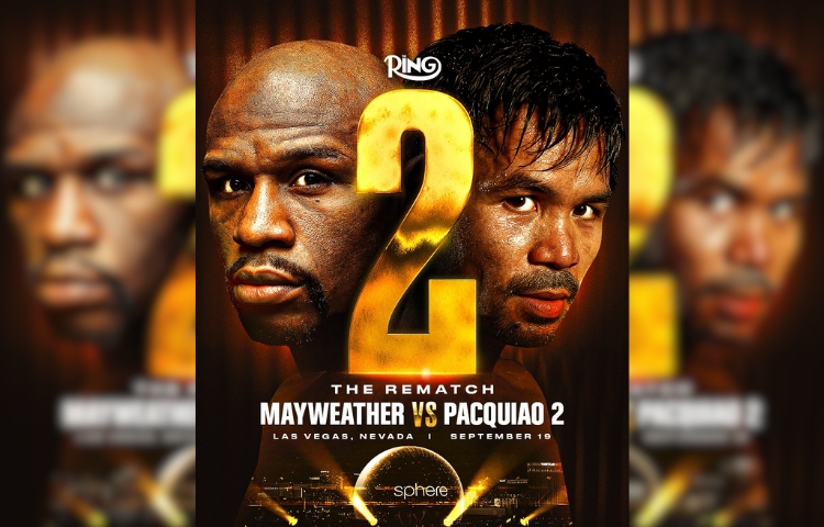 ¡Confirmado! Mayweather y Pacquiao van por la revancha histórica