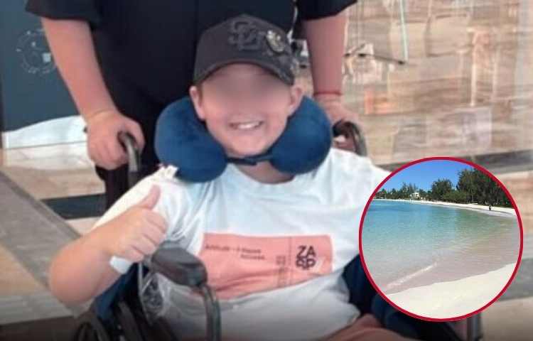 Nieto de Lupita D’Alessio es mordido por tiburón en Tulum