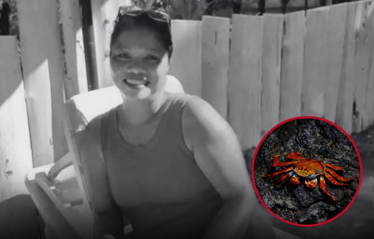 Influencer fallece después de comer el llamado ‘cangrejo diablo’