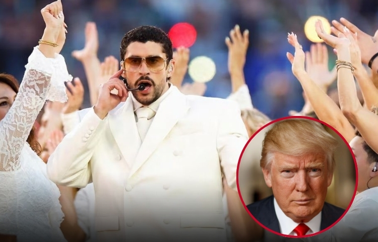 Encuesta coloca a Bad Bunny por encima de Donald Trump como figura representativa